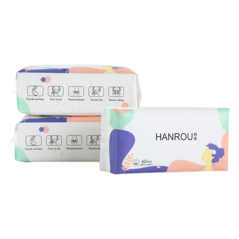 Disposable face towel face towel face towel wholesale beauty thickened Pearl cotton soft towel removable hair substitute