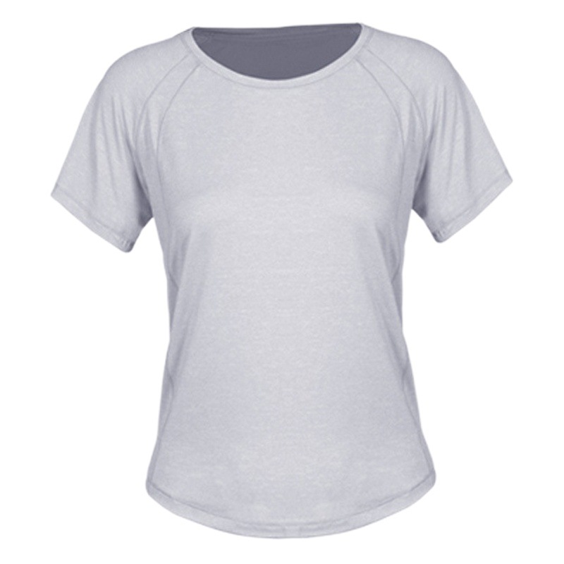 Picture of Sports T-shirt Women's Running Yoga Suit Loose Mesh Breathable Outdoor Blouse Quick-drying Lightweight Fitness Short-sleeved Top