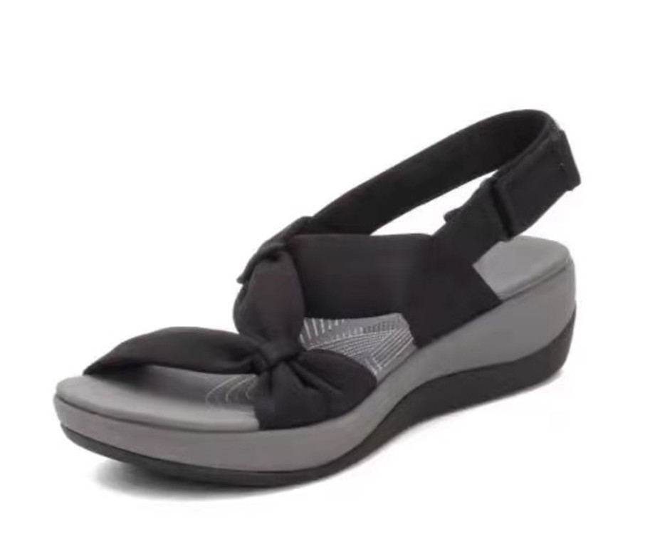 Picture of 2021 large size New sandals women's European and American fish mouth platform bottom Amazon Roman sandals women's spot