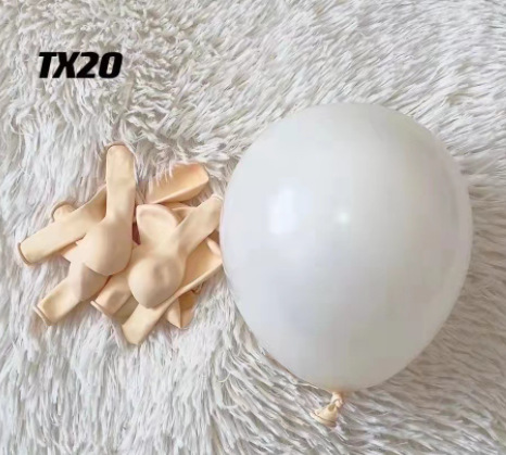 Picture of Cross-border 18 inch matted latex balloon retro color balloon wedding decoration round helium floating air ball wholesale