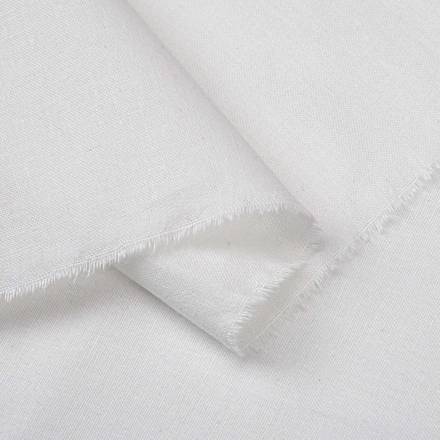 Picture of Pure cotton plain 20*20 60*60 white shirt fabric 20*60 cotton white cloth without Burr