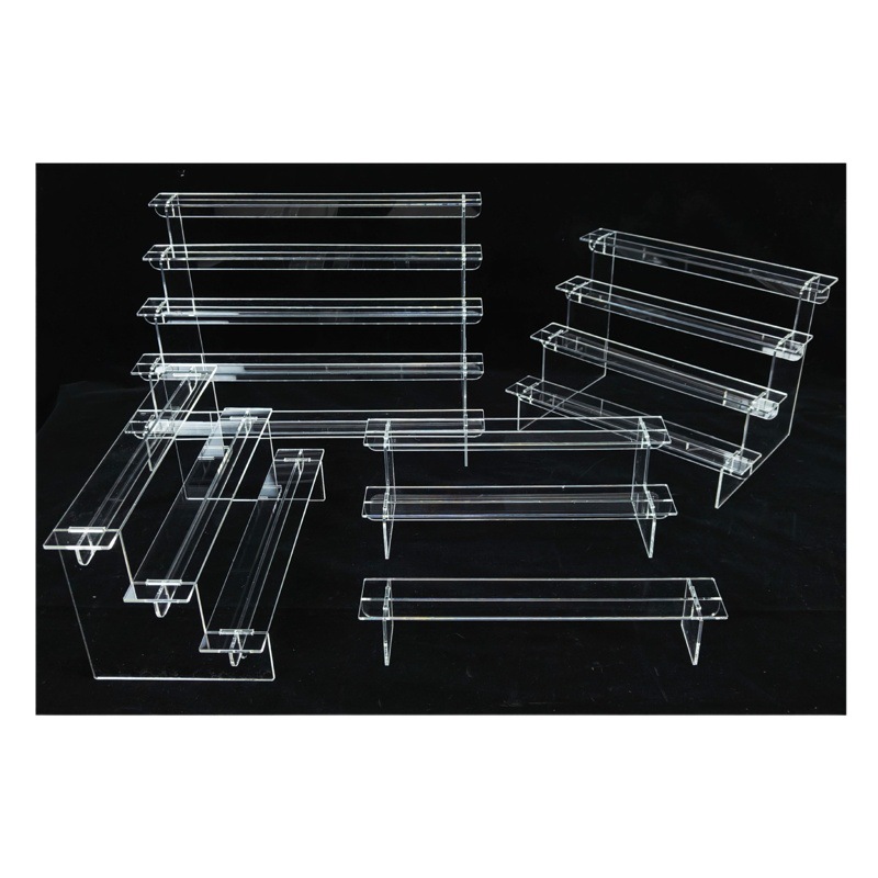 Acrylic Multi-layer Transparent Stepped Display Rack Hand-held Doll Blind Box Model Display Storage Assembled Display Rack