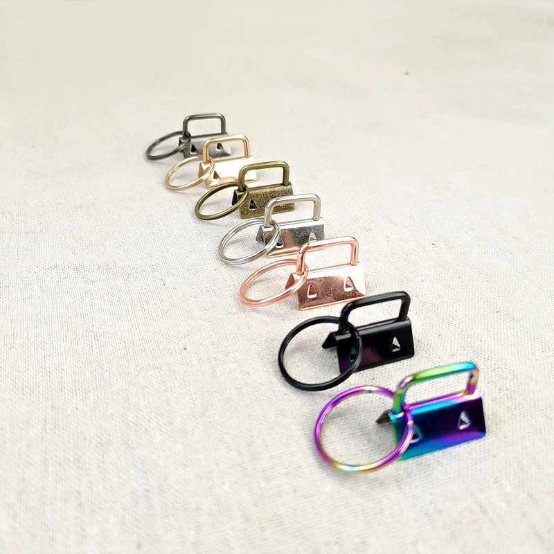 Picture of Amazon 25mm hardware key ring clip diy installation tool color accessories metal webbing tail clip hanging clip