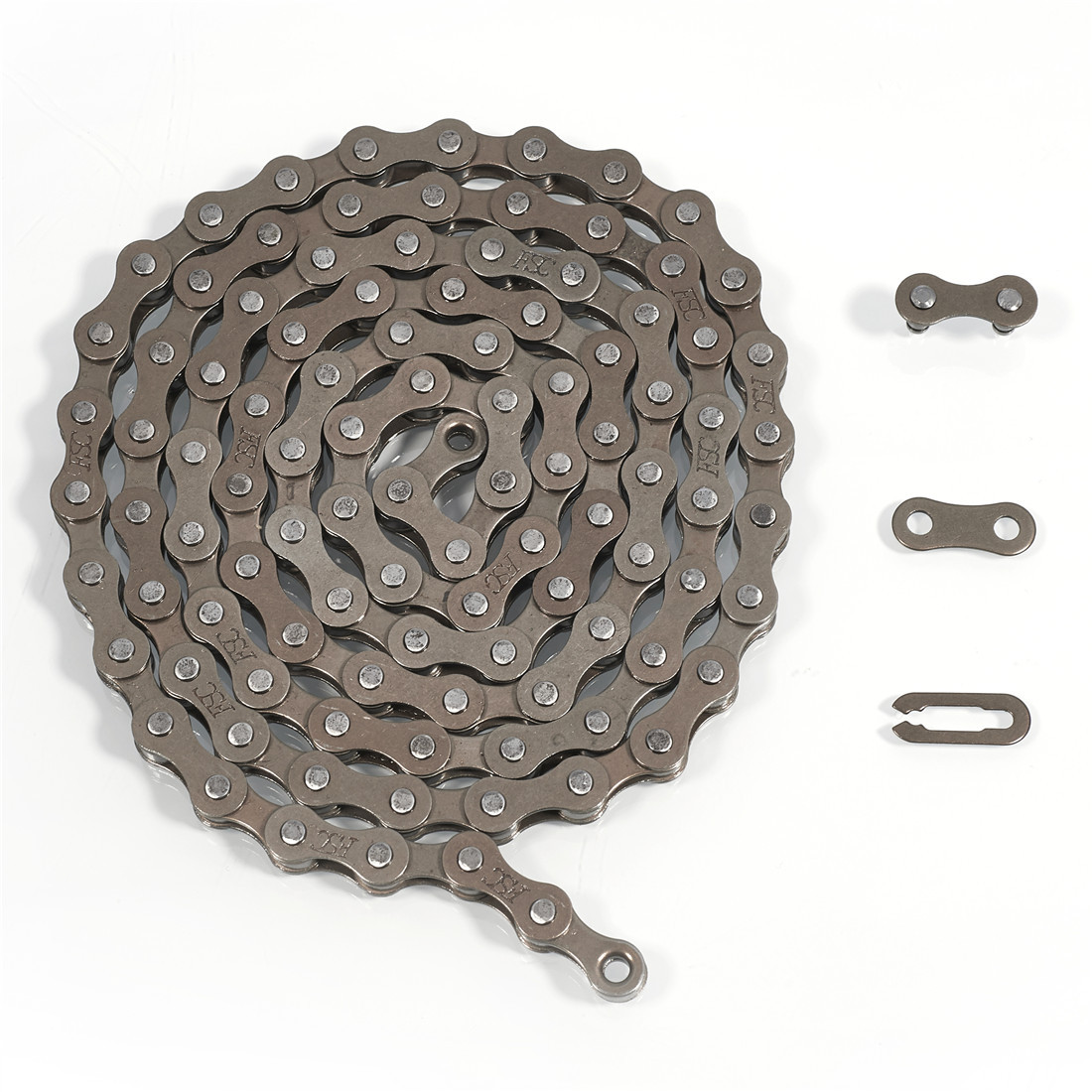 Cross-Border Quality Spot High-Strength Fsc Bicycle Single-Speed Chain/Bicycle Chain/410 Chain 104 Sections