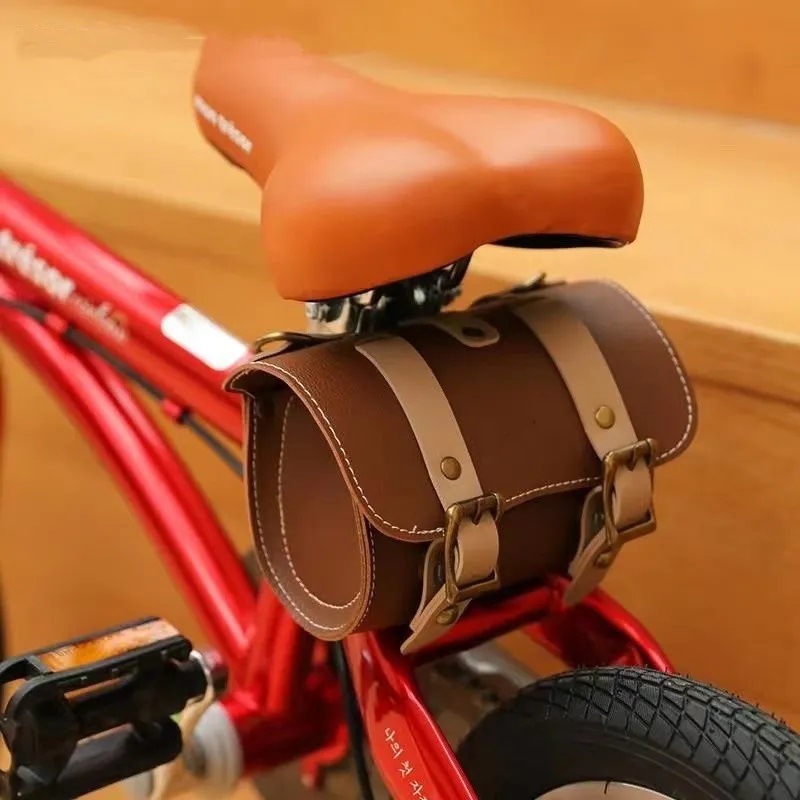 New Retro Bicycle Hanging Bag Universal Front and Rear Mountain Bike Commuter Bicycle Decoration Bag Riding Equipment Accessories