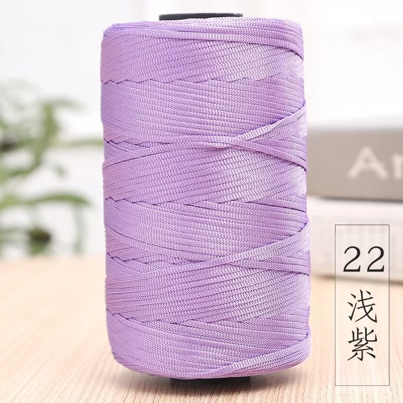 Picture of Spring and Summer peony hand bag crocheted material package ice hemp thread