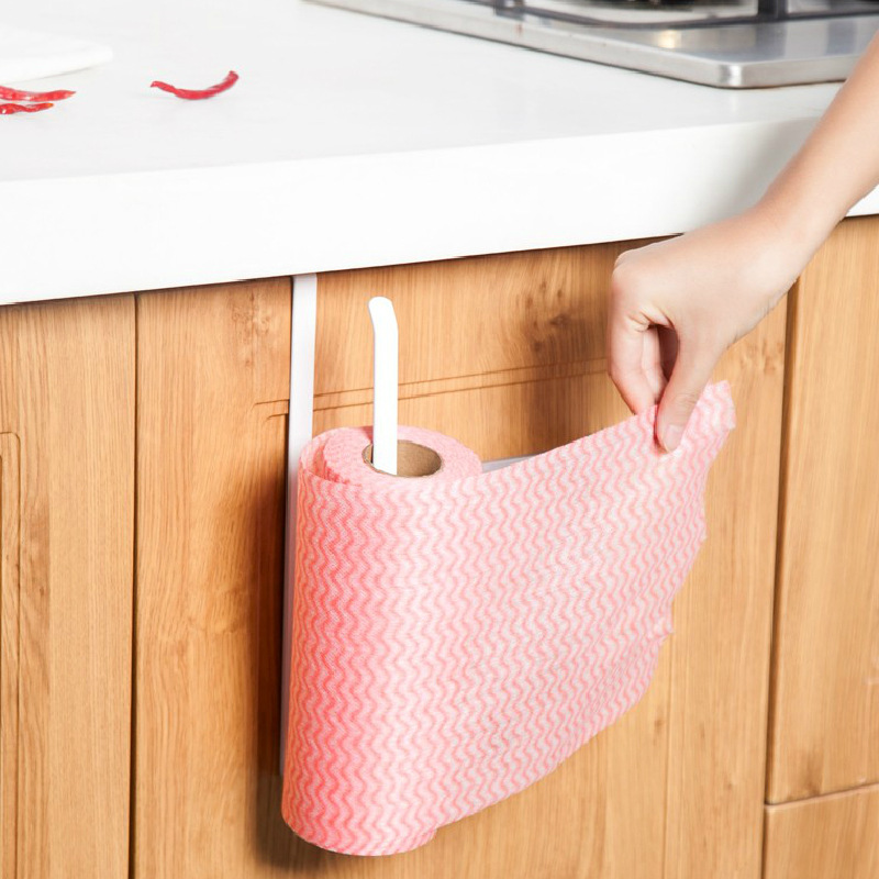 Picture of Storage Rack Punch-free Refrigerator Hanger Preservative Film Storage Rack Kitchen Paper Rack Paper Cabinet Tissue Rack