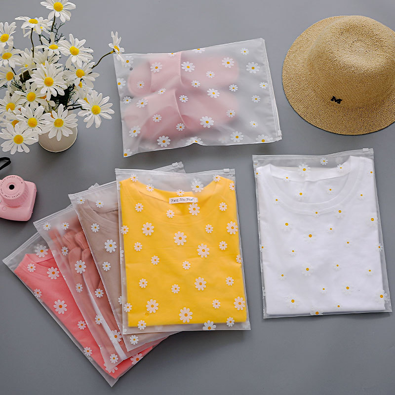 Daisy Bag Clothing Bag Underwear Socks Packing Bag Travel Clothes Storage Bag Storage Organizer Thickened