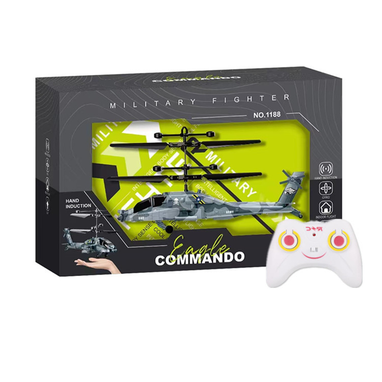 Picture of Tiktok induction helicopter hand induction remote control aircraft children's toy aircraft stall hot sale charging wholesale