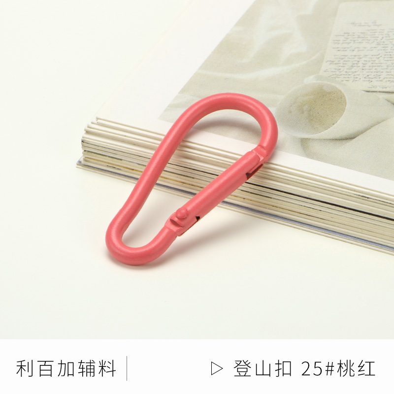Picture of Color paint No. 5 gourd-shaped carabiner aluminum alloy jewelry accessories hand-adjusted water bottle keychain