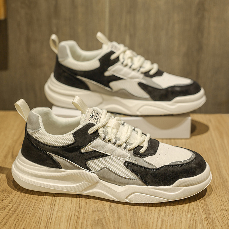 Men's Shoes New Summer Mesh Breathable Versatile Casual Sports Sneakers Youth Niche Versatile High-End Trendy Shoes