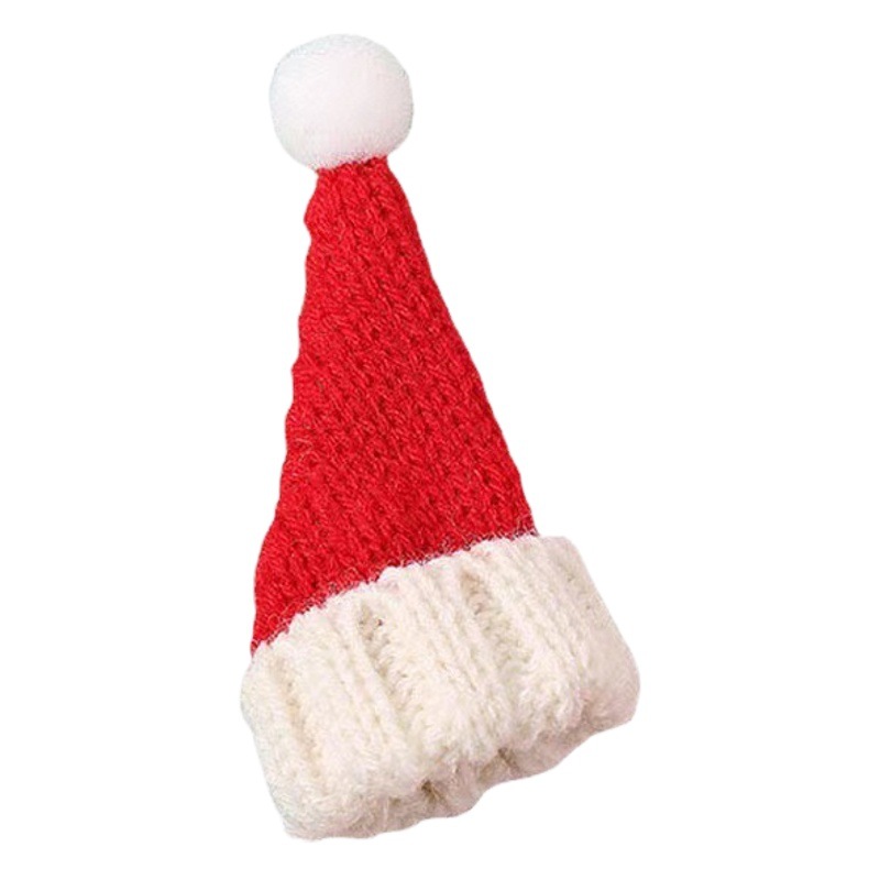 Christmas DIY decorative wool mini finger cap letter LOVE hat scarf knitted gloves accessories decoration