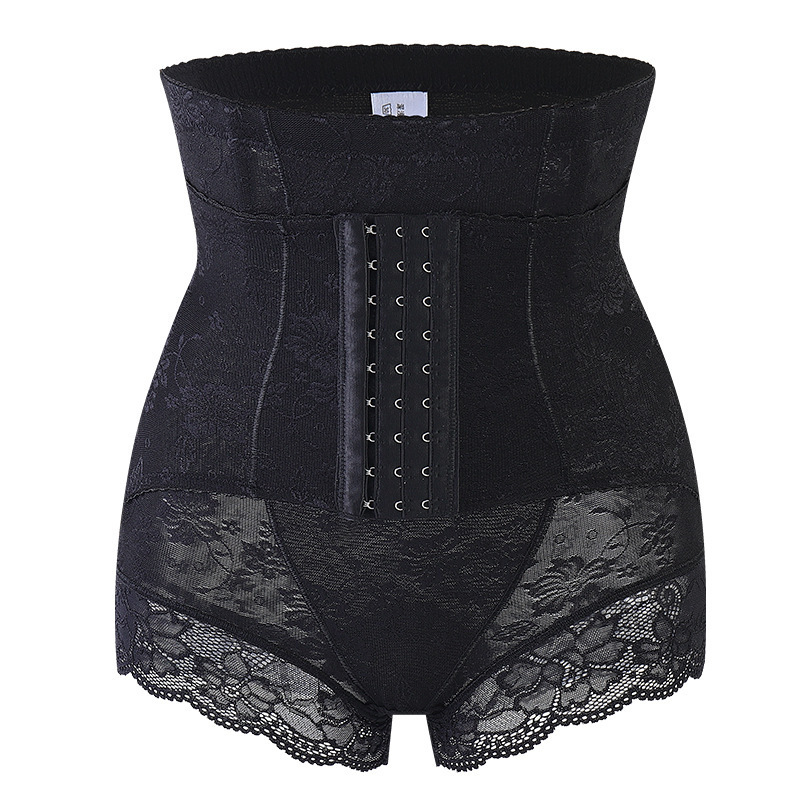 Picture of Front breasted high waist belly contracting underwear body shaping clothes postpartum belly contracting breathable binding arm lifting back off underwear