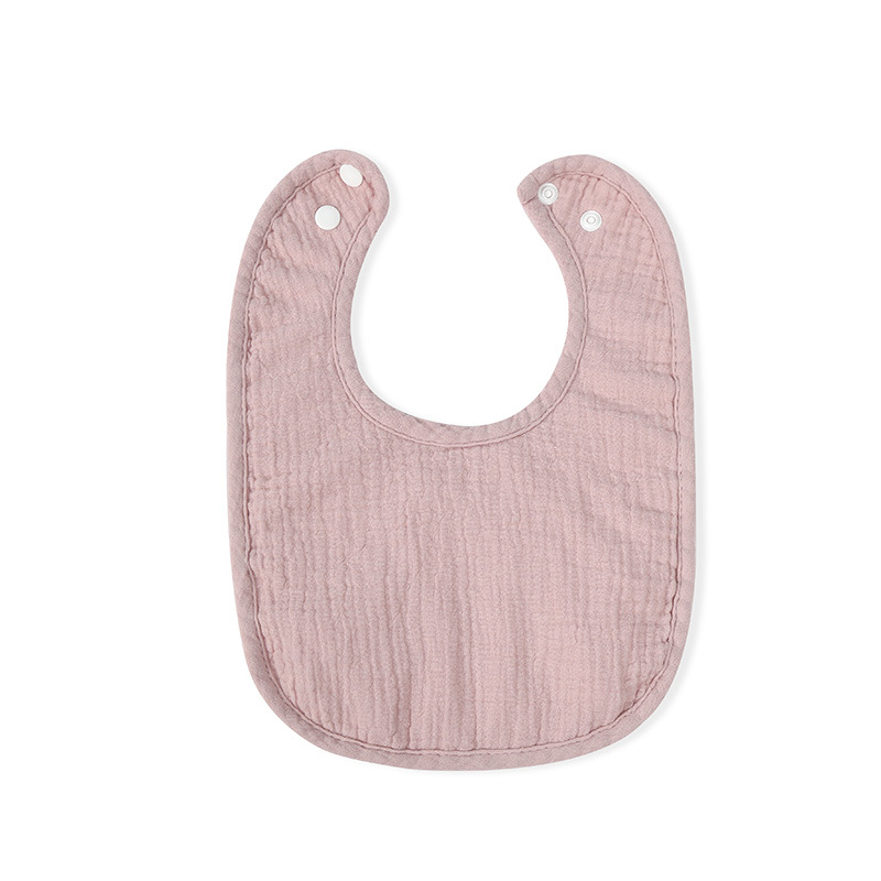 Picture of Gauze Peas Velvet Baby Petal Bib Pure Cotton Baby Sipe Towel Pure Cotton Waterproof Autumn and Winter Thickened Newborn Bib