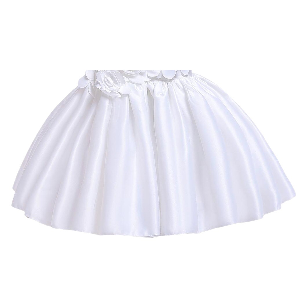 European and American 2025 New Style Girls Baby Baby First Birthday Full Moon Wine Wedding Dress Children's Dress Princess Dress