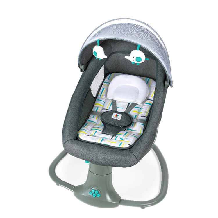 Picture of Baby Electric Rocking Chair Baby Coaxing Baby Sleeping Artifact Newborn Cradle Bed Kidsren's Soothing Chair Recliner 0-3 Years Old