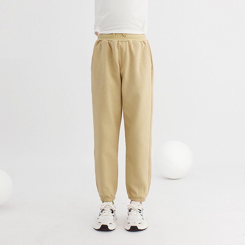 Picture of Autumn Kidsren's Pants Korean Style New Boys' Sports Pants Big Kidsren's Pure Color Casual Anti-Mosquito Pants Kidsren's Pants Dropshipping
