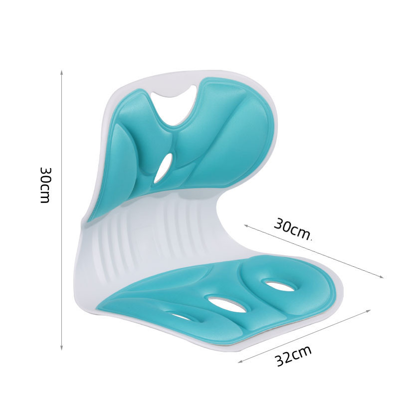 Picture of Student Children's Cushion Chair Waist Protection Cushion Sitting Posture Chair Correction Sitting Posture Sedentary Not Tired Office Waist Protection Cushion