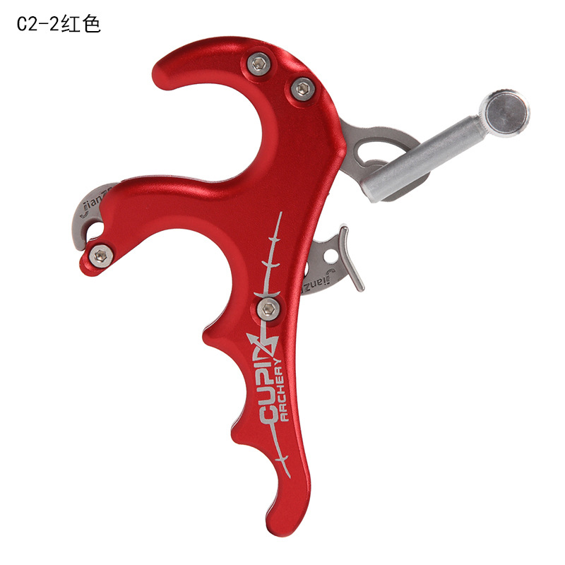 Picture of CUPID spreader metal grip spreader C2-2 four-finger release accessories bow and arrow manufacturers direct supply