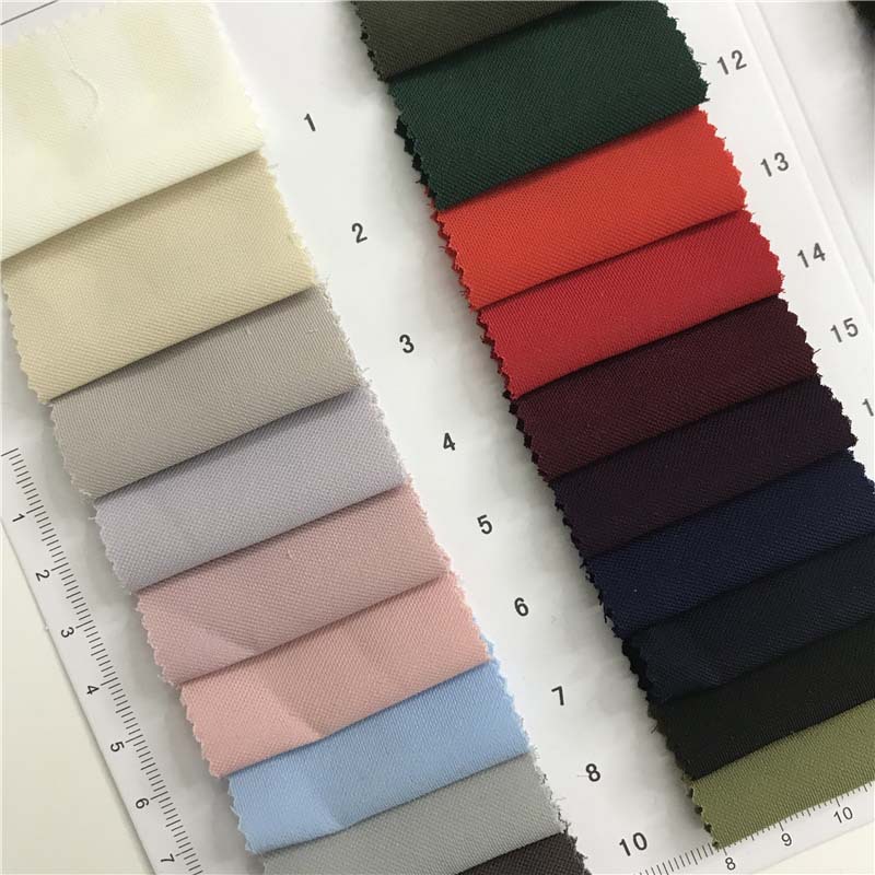 Double filament 76 color spot supply windbreaker shirt dress fashion fabric 3507932