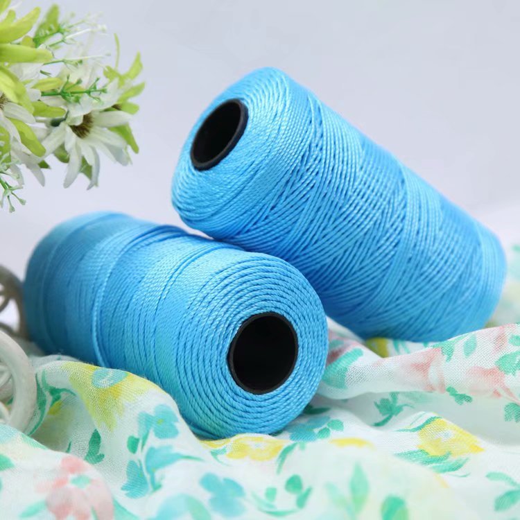 Picture of Gold thread mixed strand bright silk thread handmade diy crochet sweater doll scarf thread coat hand knitting thread factory wholesale