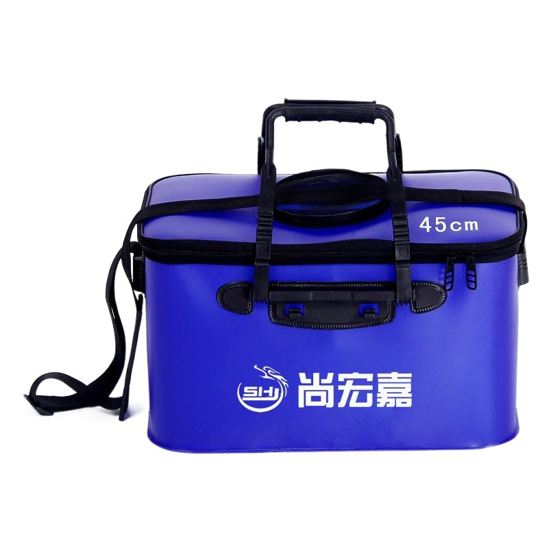 Fishing eva folding bucket water tank fishing box fishing bucket fishing gear fish box fishing live fish bucket fishing box vehicle-mounted box