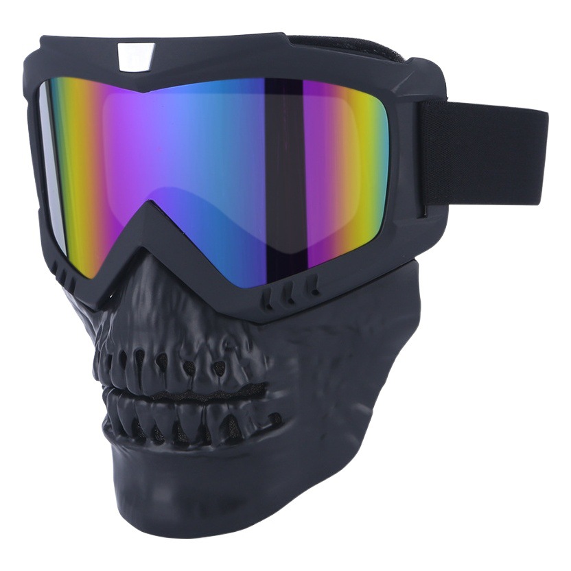 New Motorcycle Goggles Harley Goggles Riding Glasses Windproof Dustproof Skiing Mountaineering Sports Equipment for Men and Women