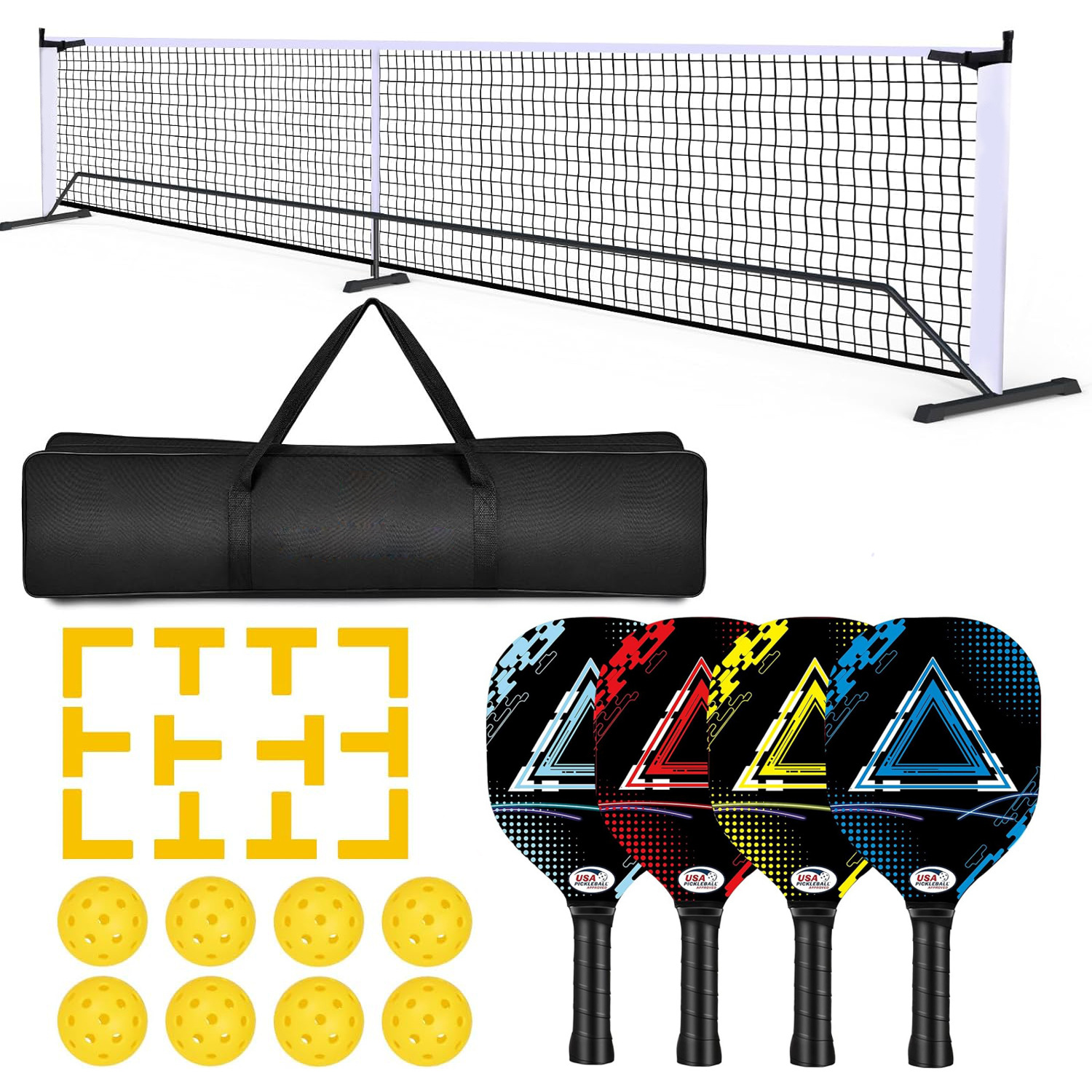 Picture of New Referee Sports Field Boundary Line Pickleball Court Boundary Marking Set Sports Auxiliary Accessories Marker