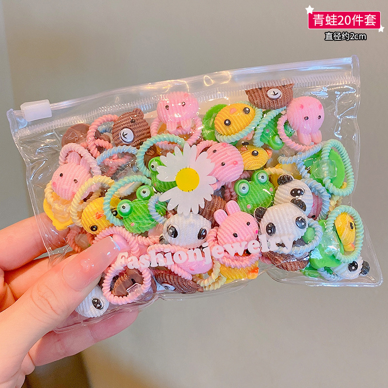 Picture of Children's rubber band does not hurt hair, good elasticity, Girl's rubber band, baby's hair rope, small size tie hair, hair ring, hair accessories