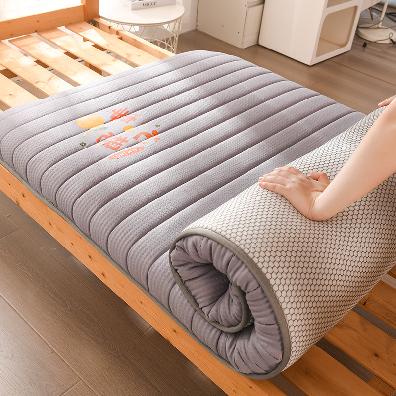 Picture of Class A Solid Color Thickened Foam Cotton Mattress Student Quarter Dormitory Upper and Lower Bed Mattress Mattress Tatami Bed Anti-Collapse