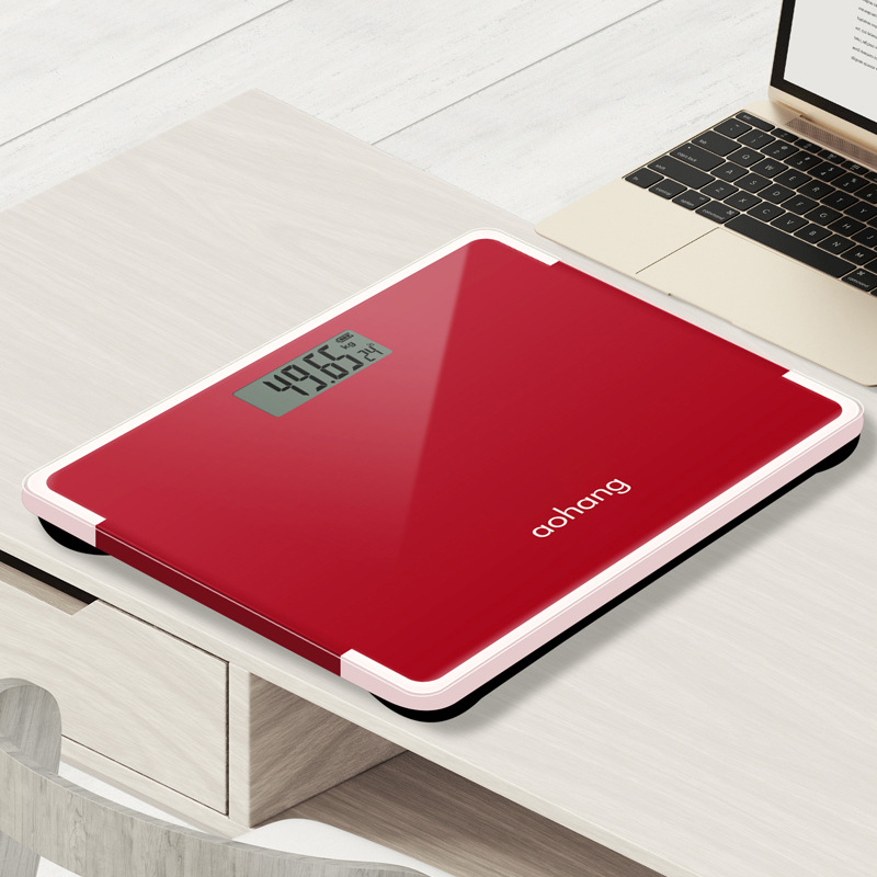 Picture of Mini Electronic Scale Human Body Weight Scale Adult Health Weighing Scale Accurate Electronic Scale Weighing Human Body Weight Scale