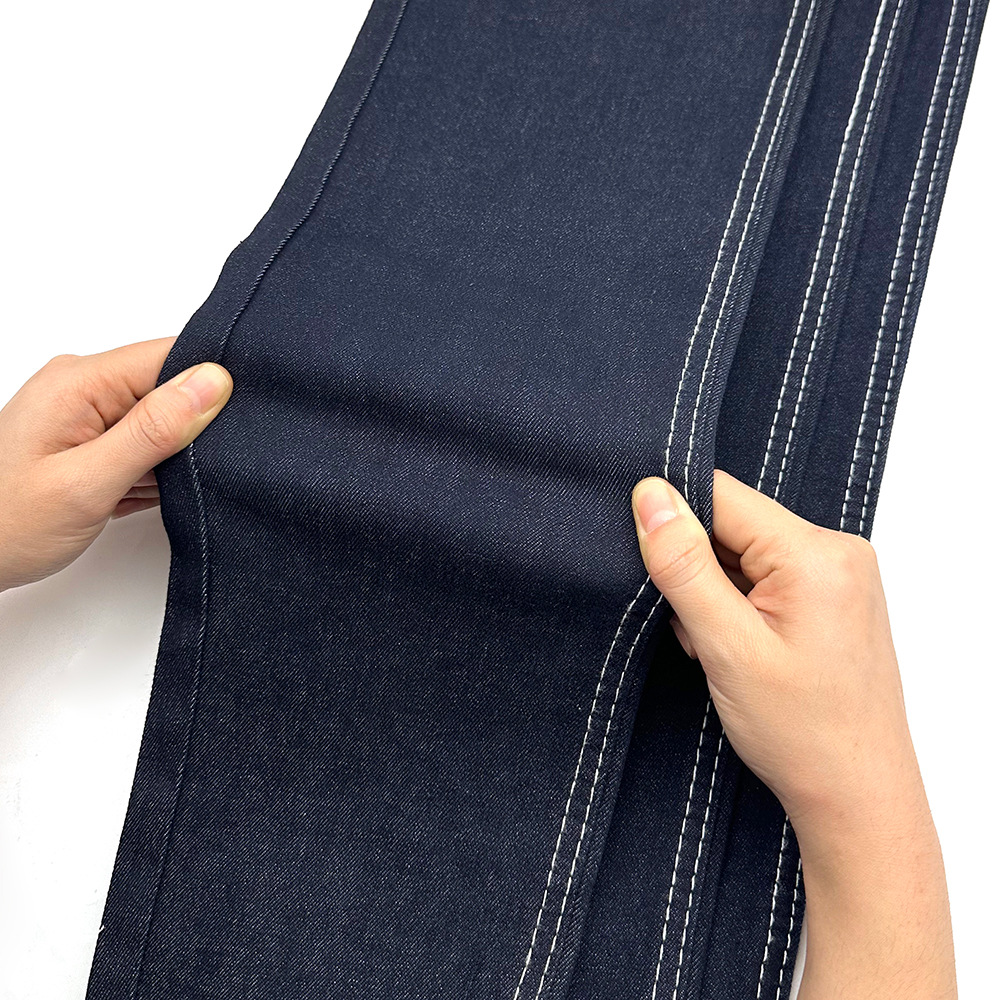 5LB216-1 Xiyin Designated Supplier 2024 Explosions 12 OE Low Elastic Blue Denim Fabric