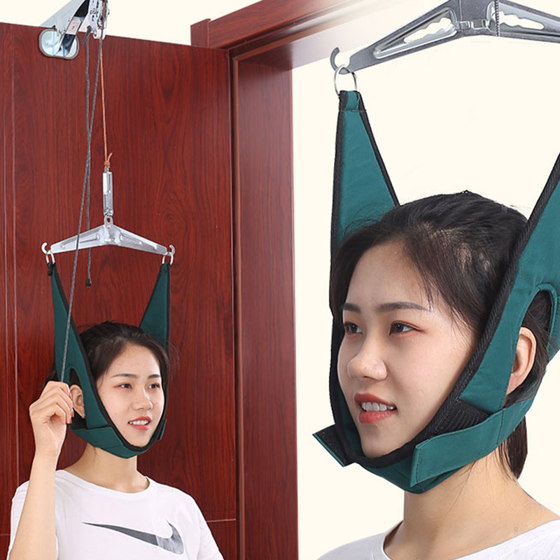 Yonghui Household Door-Mounted Cervical Traction Device Sling Neck Brace Correction Stretching Frame Neck Support