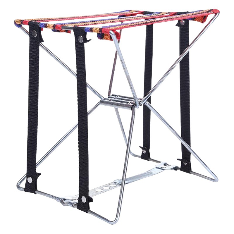 Foldable fishing bench fishing chair convenient chair steel wire stool portable portable portable small artifact folding stool