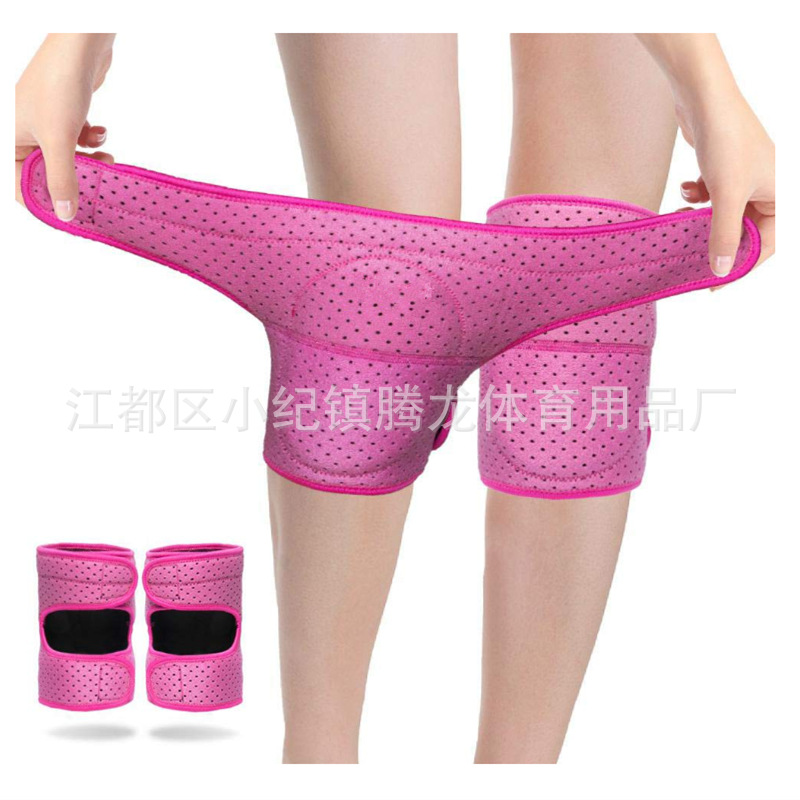 Adjustable sponge kneecap dance kneeling no pain protection knee knee breathable yoga manufacturers cross-border