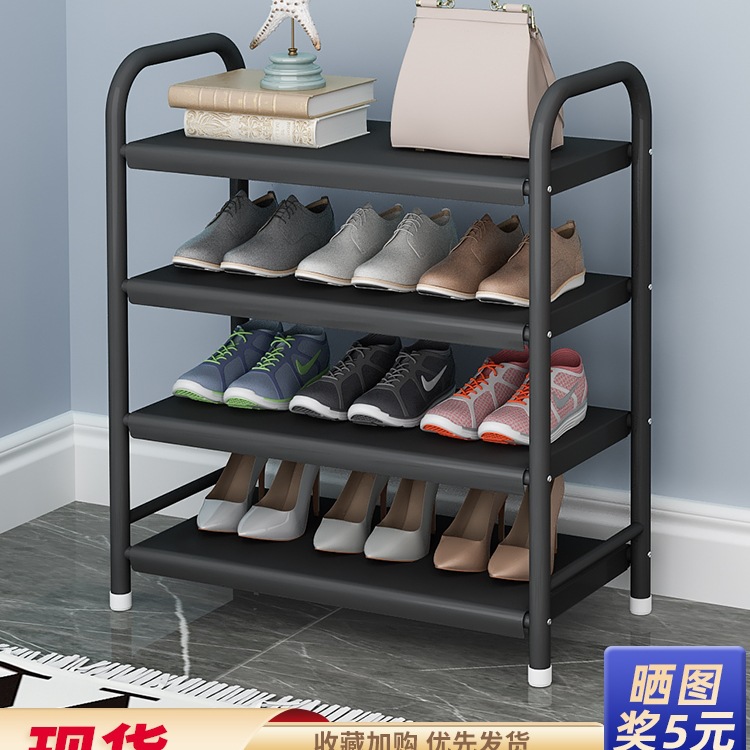 Simple Shoe Rack for Home Entrance Dust-Proof Storage Dormitory Multi-Layer Small Shoe Cabinet 2025 New Style