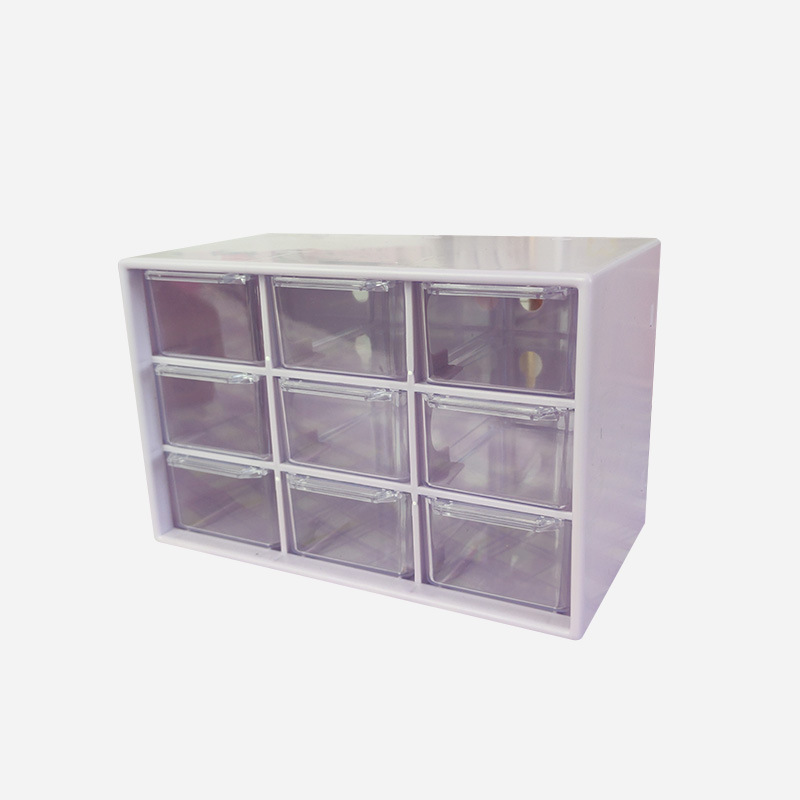 Picture of Jiugongge desktop drawer storage box wholesale lipstick cosmetic storage box factory in stock finishing box