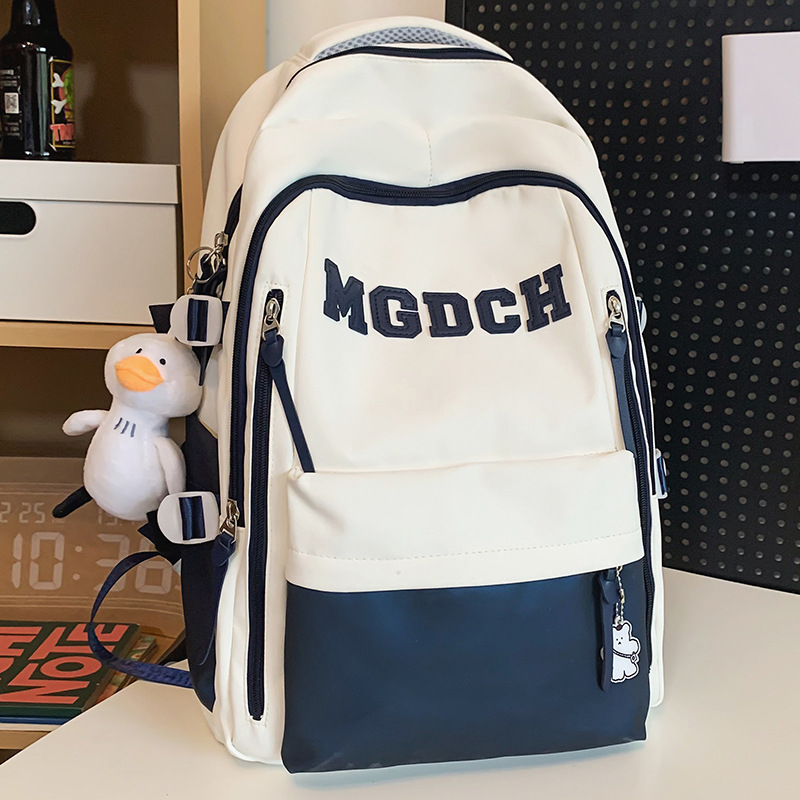 Picture of Schoolbag 3-6 grade primary school student girl letter backpack junior high school student college student custom wholesale backpack