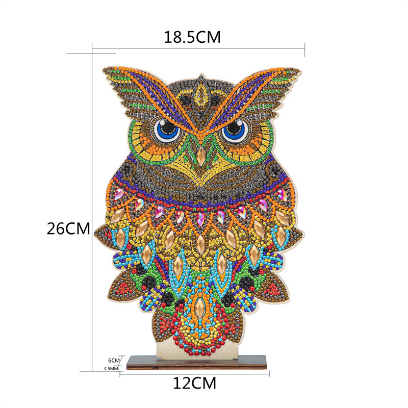 Picture of Cross-Border Christmas Diamond Painting Full of Diamonds Special-Shaped Bright Diamond 5D Diamond Decorative Painting Stereo 3D Table Setting Hot Sale