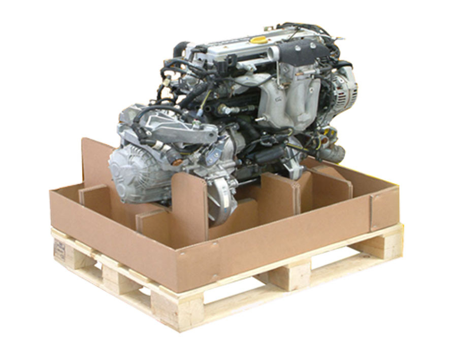 Extra-Large Engine Packaging in Cartons Kd/Skd Auto Parts Heavy-Duty Export Custom-Made Heavy-Duty Cartons for Export
