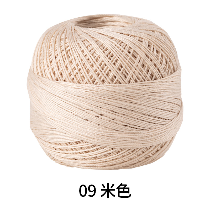 Picture of Color picking No. 10 micro hook lace thread hand-woven 40# fine wool crochet woven hand ball