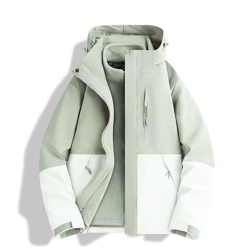 Picture of 2025 New Men's Graphene Liner Rush Clothes Three-in-One Removable Warm fleece-lined Thickened Women's Mountaineering Clothes Trendy