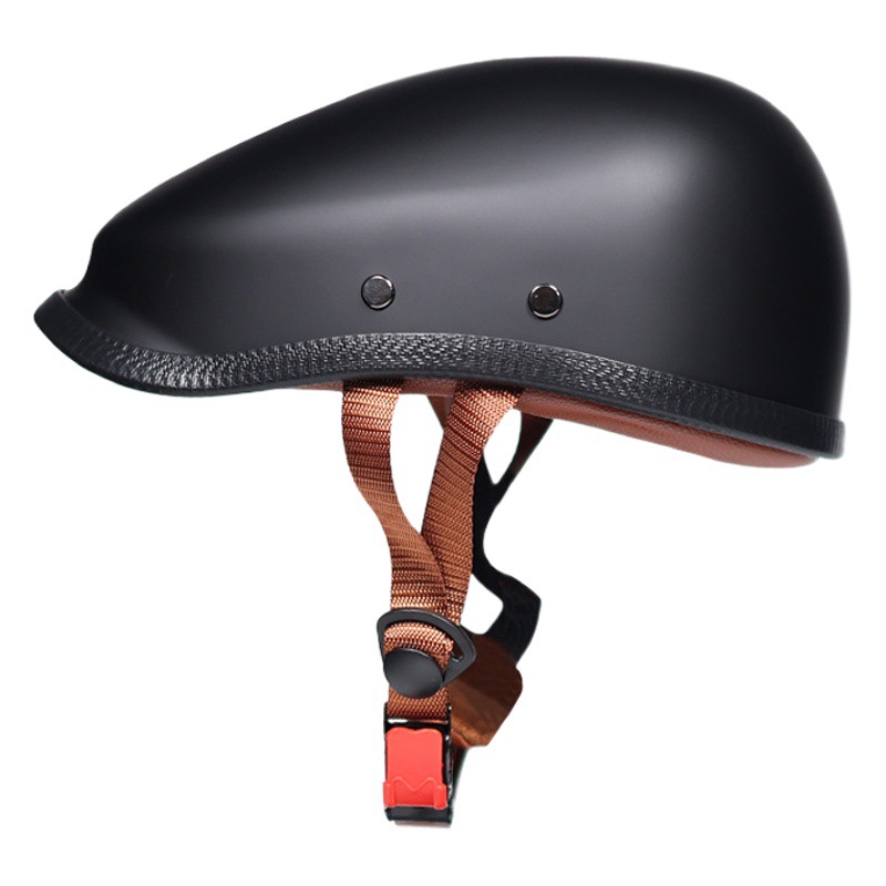 Orz retro Harley beret scoop helmet water scoop helmet half helmet summer helmet bandit Japanese style non-motorcycle Net Red