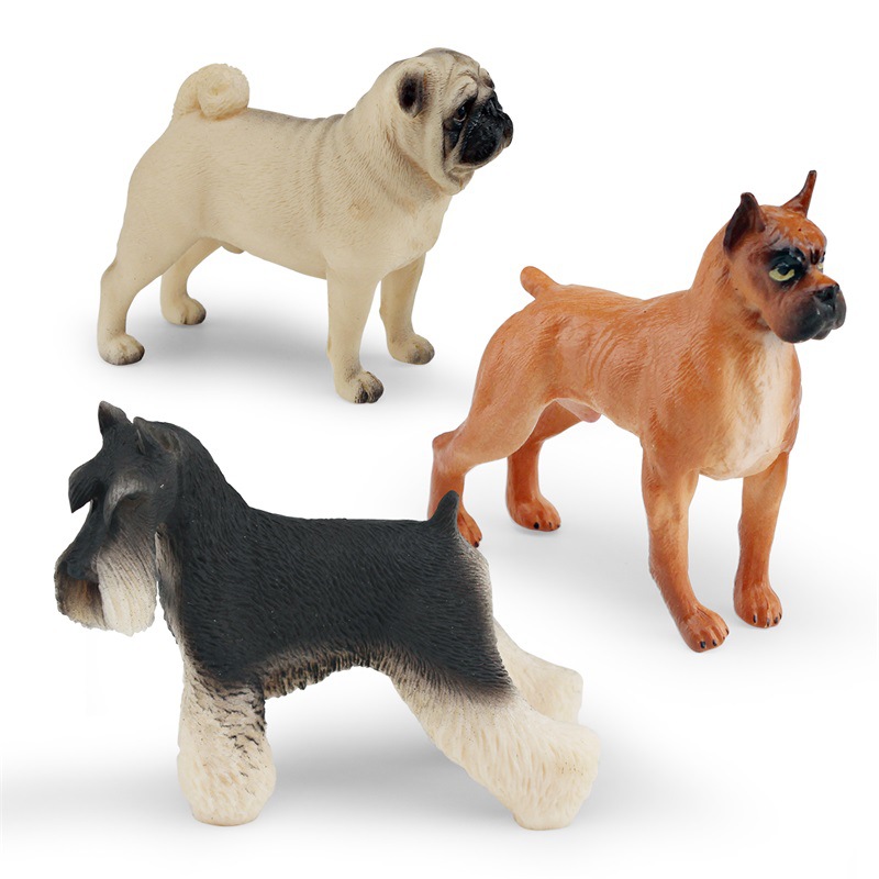 Picture of Amazon simulation pet dog model Labrador Shiba Inu Xizang mastiff Samoyed children's cognitive static ornaments