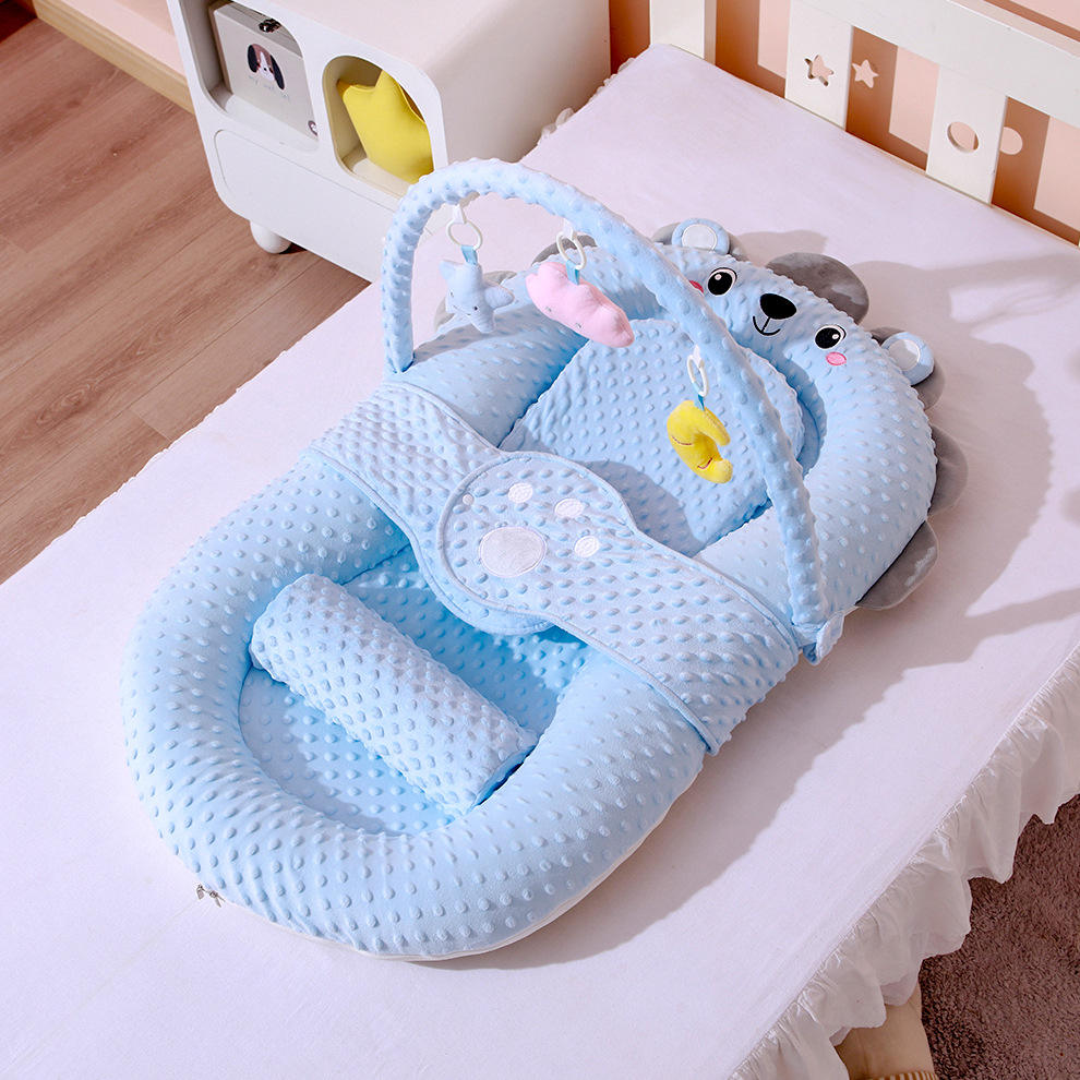 Picture of Bed-in-bed baby newborn baby anti-startling soothing bed slope sleeping mat bionic landing wake up to coax sleep artifact
