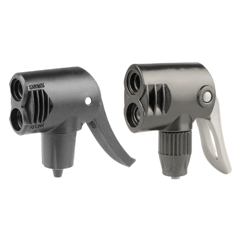 Double-head smart nozzle air cylinder air nozzle conversion head American French nozzle English nozzle conversion nozzle integrated air nozzle air pump