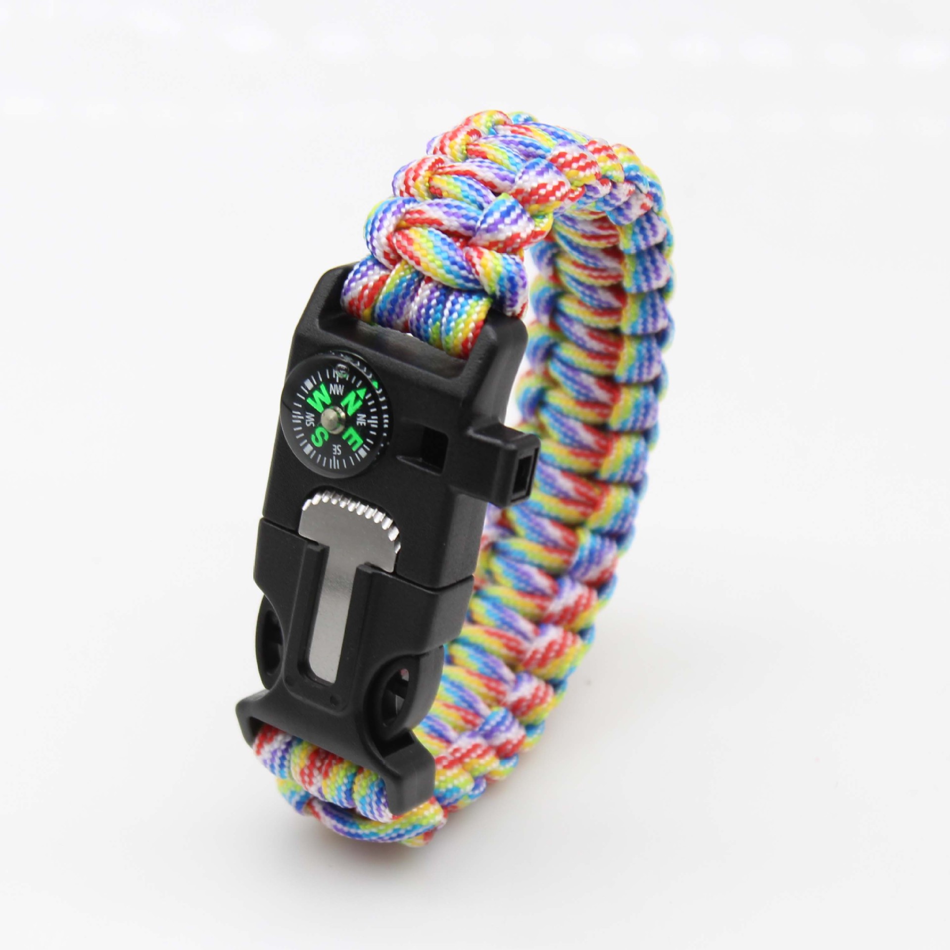 Picture of Umbrella rope bracelet survival bracelet multifunctional five-in-one multifunctional outdoor umbrella rope camping adventure Seven-core life rope