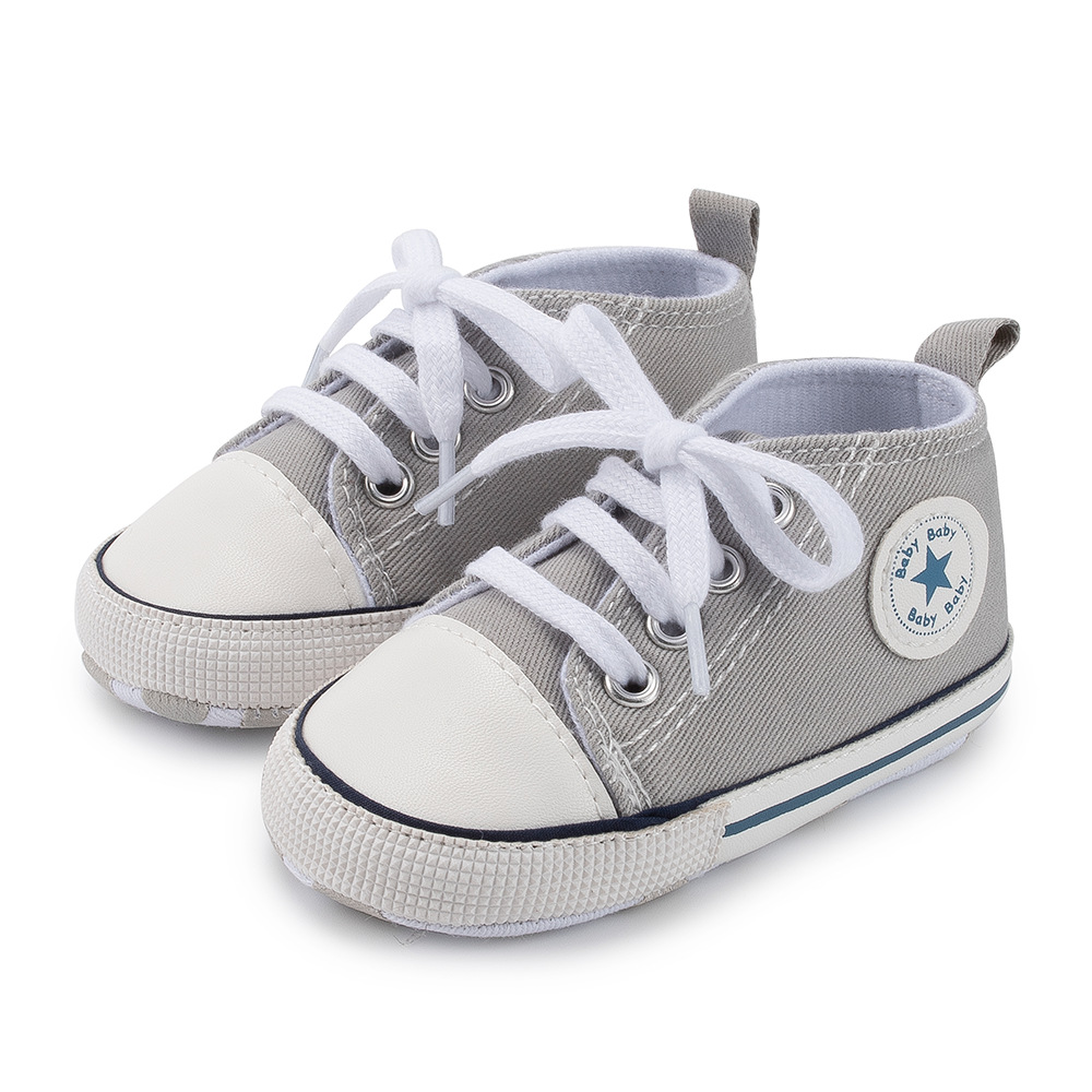 Picture of Amazon popular baby shoes baby shoes classic canvas shoes children's shoes soft bottom toddler shoes baby shoes