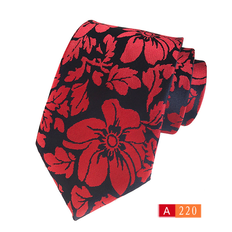 Picture of Men's tie polyester yarn-dyed fabric business wear tie source manufacturers in stock wholesale