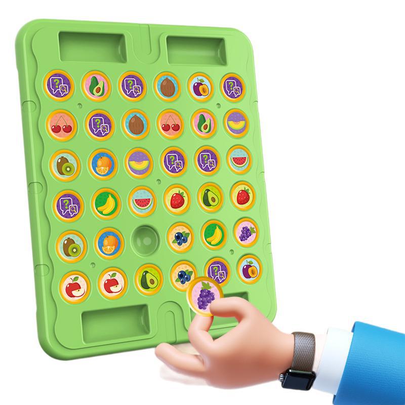 Picture of Children's Double Pair of War Chess Flipping Leyi Intelligence Toys Observation Mentally-focused Training Animal Flipping Chess